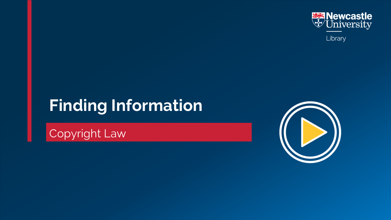 Finding Information: Copyright video thumbnail
