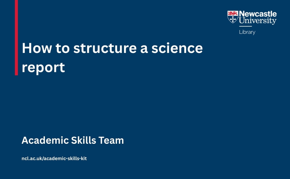 Video introduction slide