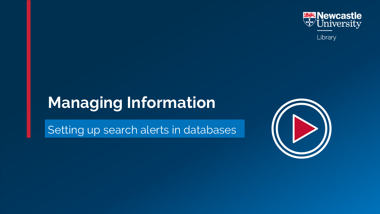 Video thumbnail for search alerts video.