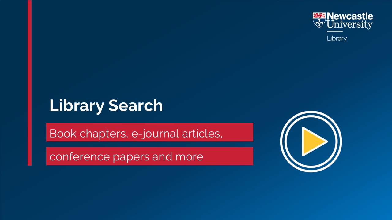 Finding e-journal articles video still