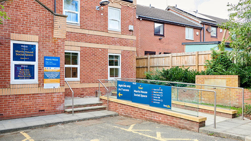 Marris House External entrance