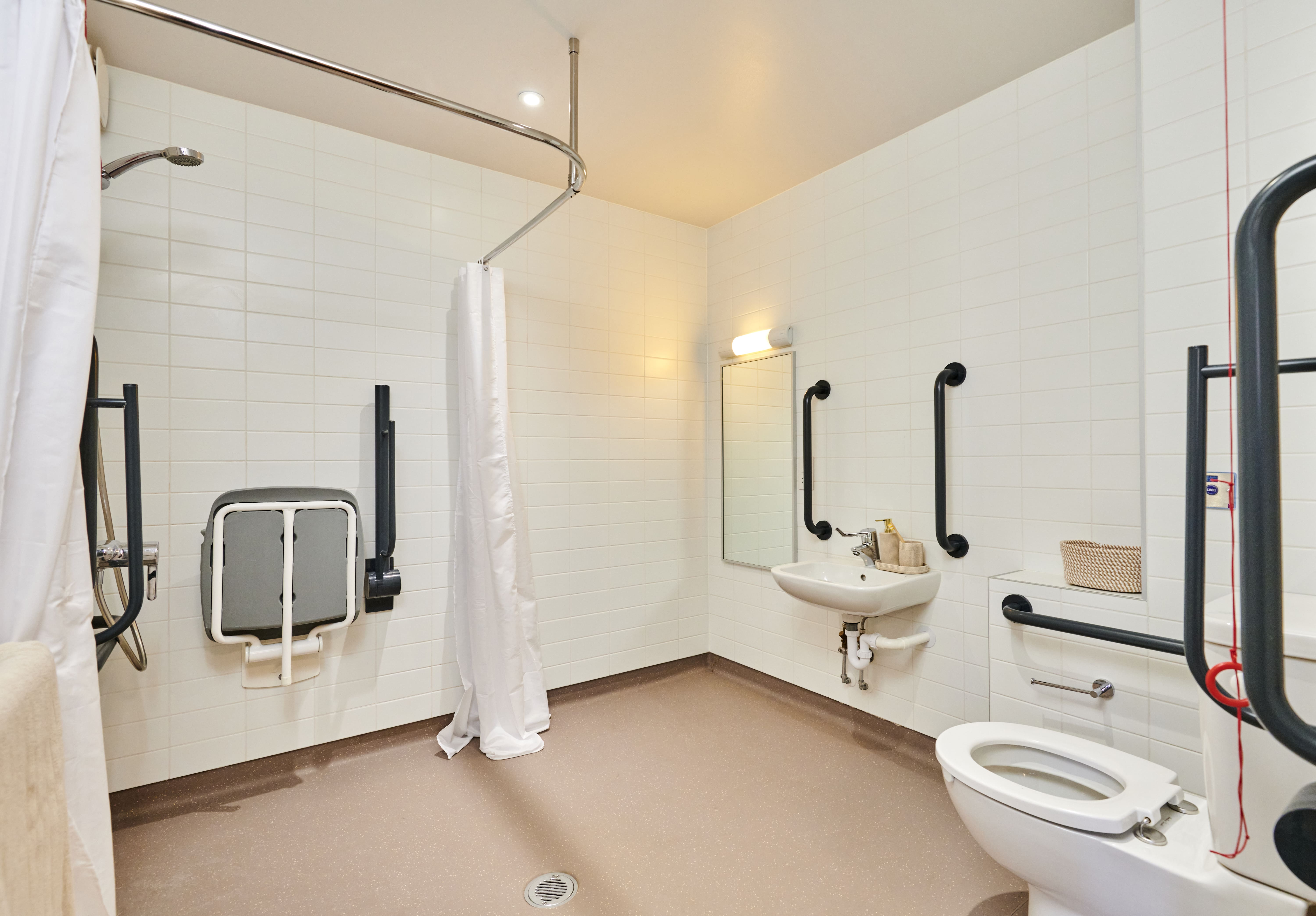 Park View accessible bathroom