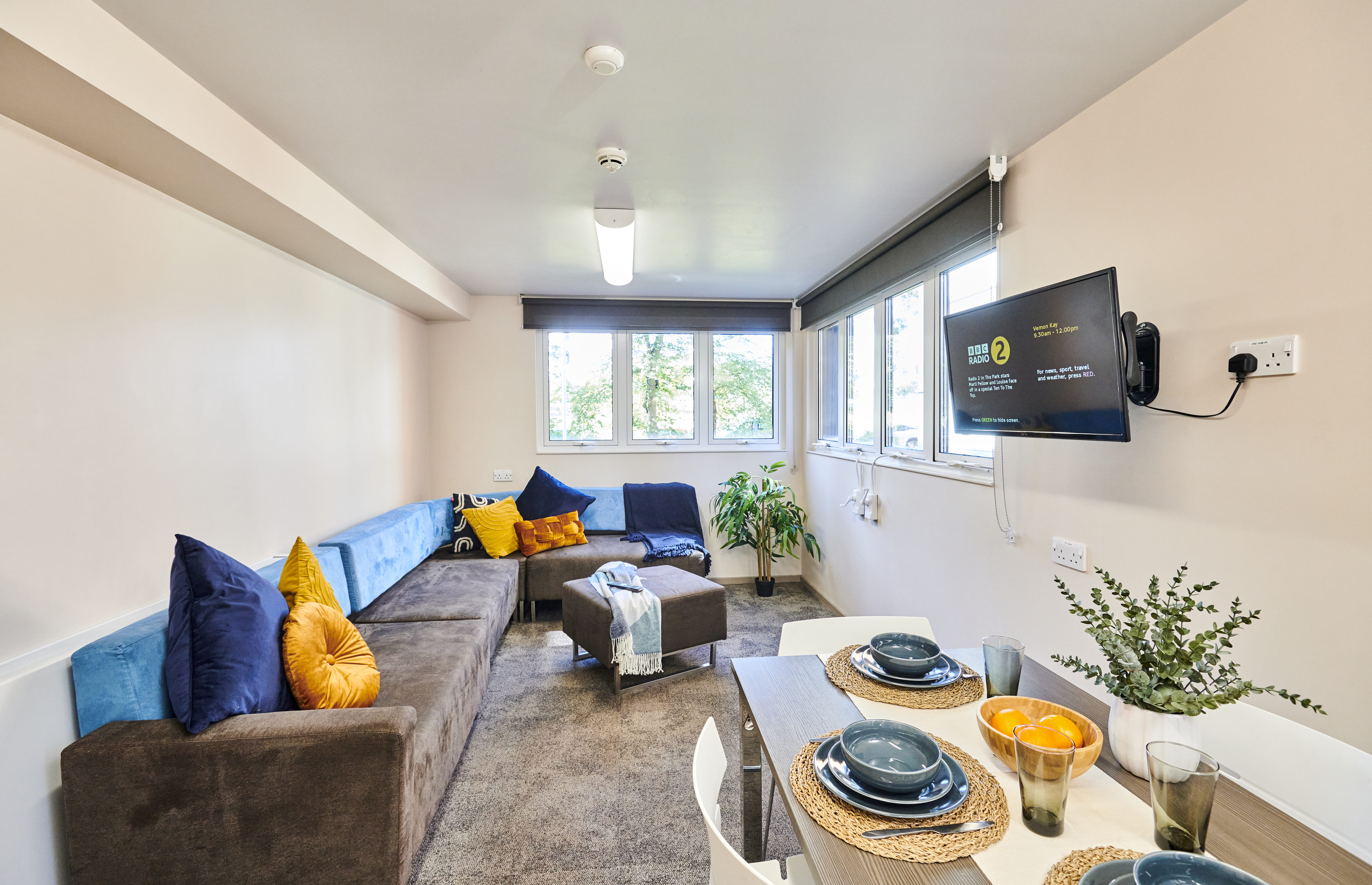 Park View accessible shared kitchen and lounge