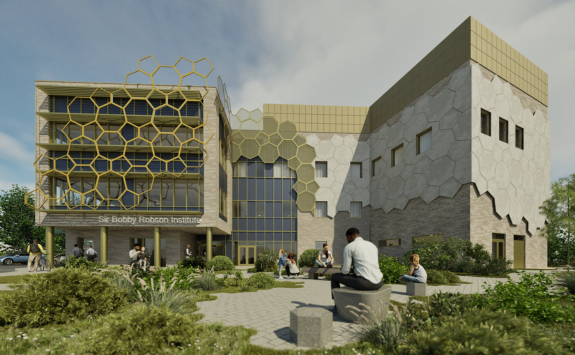 A projection of what the Sir Bobby Robson Institute could look like