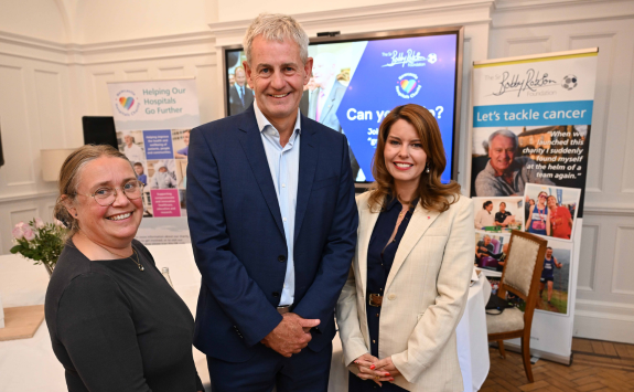 Professor Ruth Plummer, Andy Atkinson and Kim McGuinness