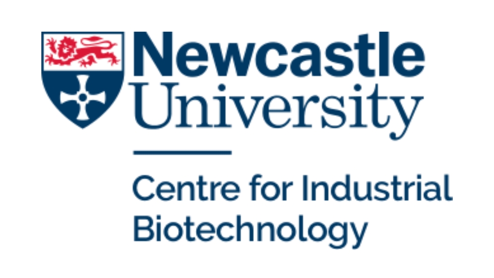 The image is of the Newcastle University logo along with two addition lines of text that read, 