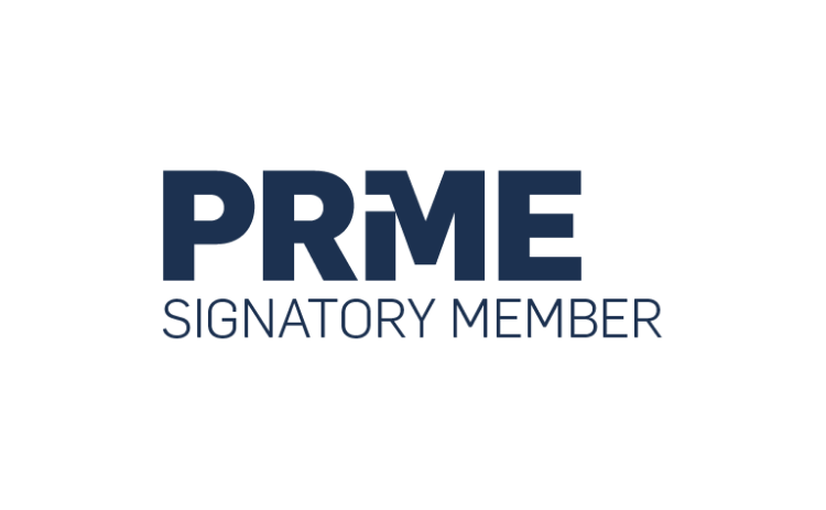 The PRME Signatory Member logo