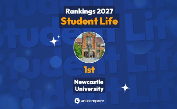 Uni Compare Rankings 2027 - 1st for Student Life: Newcastle University