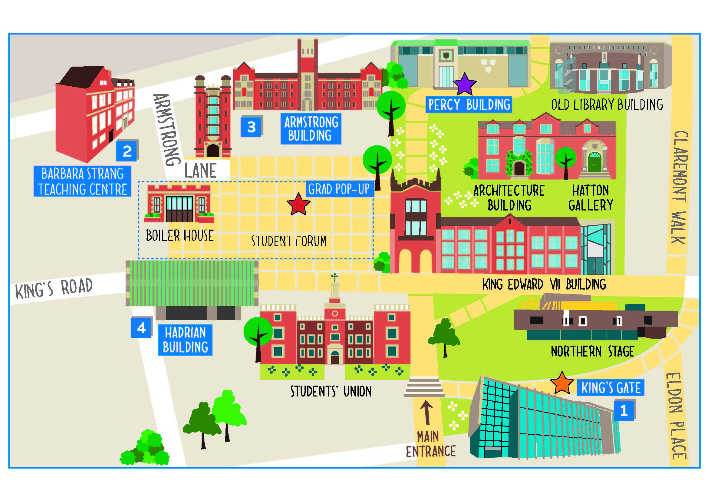 Campus map