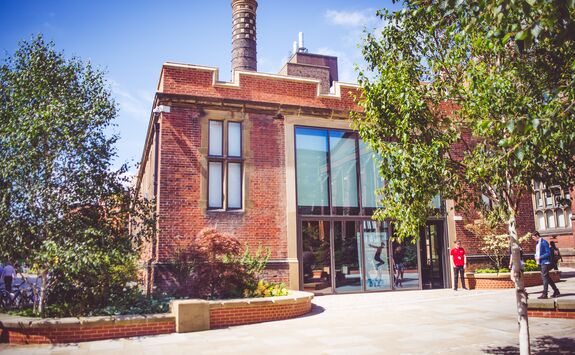 Shot of the Boiler House exterior