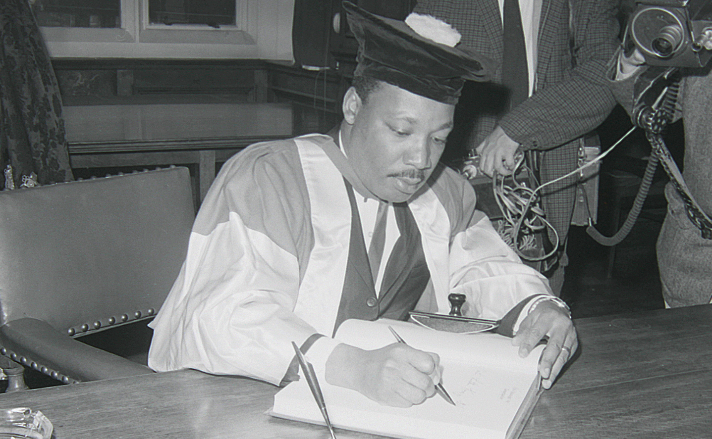 Martin Luther King Jr writing