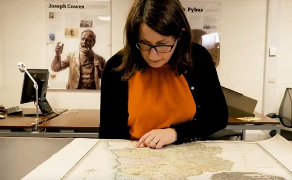 Teaching in the Special Collections reading room