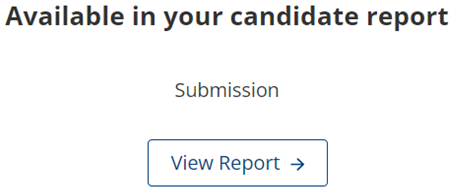 A screenshot of the Candidate Report View Report Option