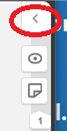 A screenshot of the annotations and page notes access button.