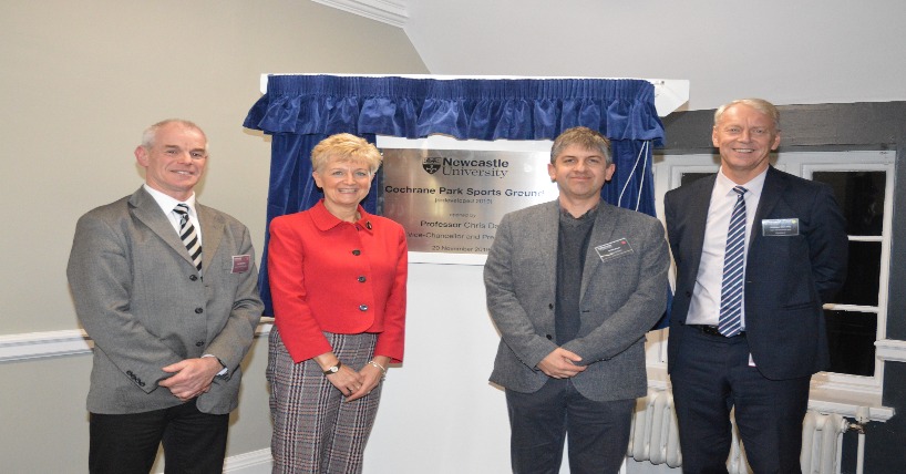 Newcastle University’s latest sport facility project has been officially opened by Professor Chris Day, Vice-Chancellor and President. 