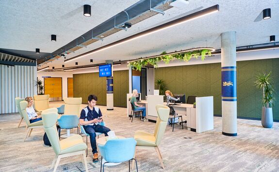 Kings Gate reception area