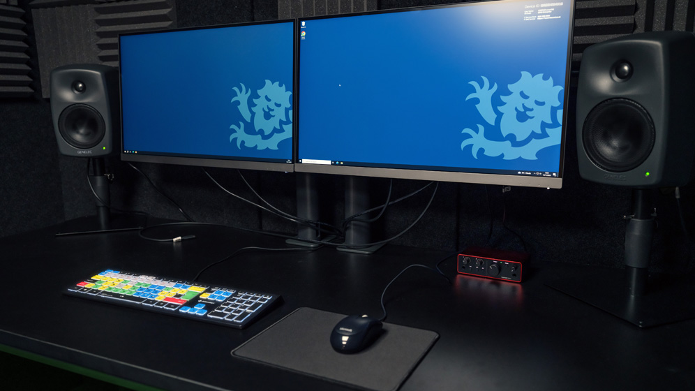 Our new editing suite facilities