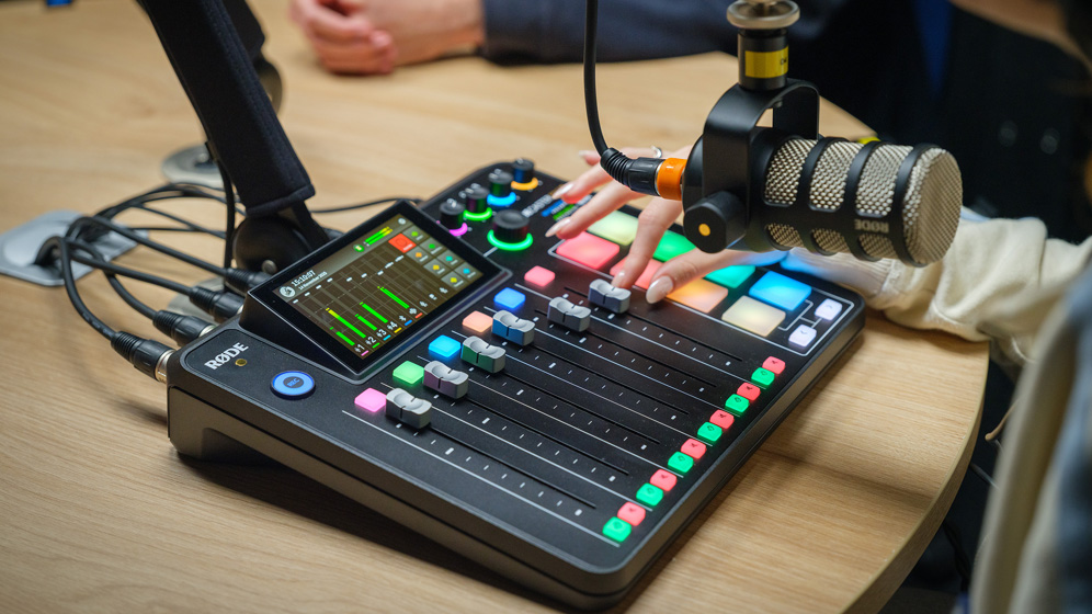 Our new podcasting facilities